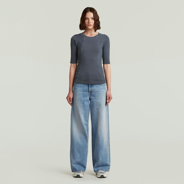 G-Star skater high loose jeans d25286-d499 h563 vintage stratus blue 06511.264.0226 large