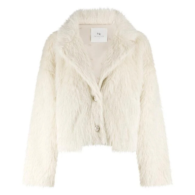 Nukus Nkf13071 208 pleun jacket offwhite/silver NKF13071  208 large