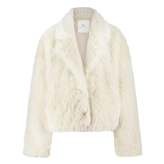 Nukus Nkf13071 208 pleun jacket offwhite/silver NKF13071  208 large
