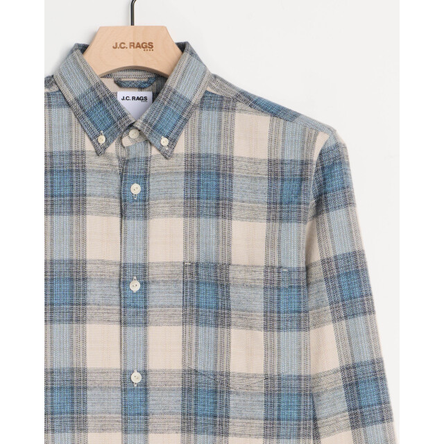 J.C. Rags Ramon casual overhemd met lange mouwen 099090-002-L large