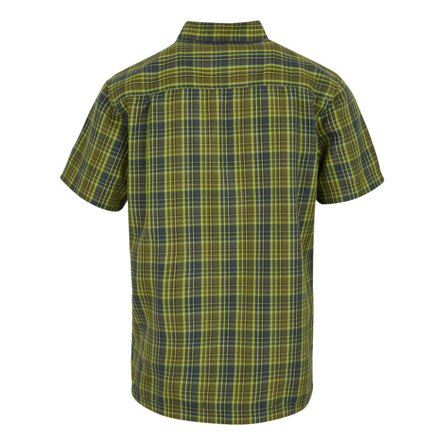 Regatta Heren overhemd met geruite mouwen mindano ix UTRG11565_nephritegreenash large