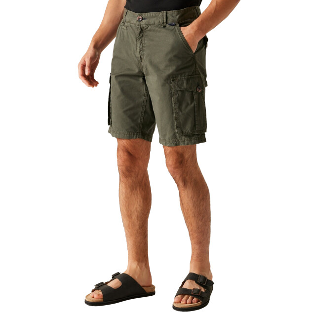 Regatta Heren shorebay ii cargo shorts UTRG11511_darkkhaki large