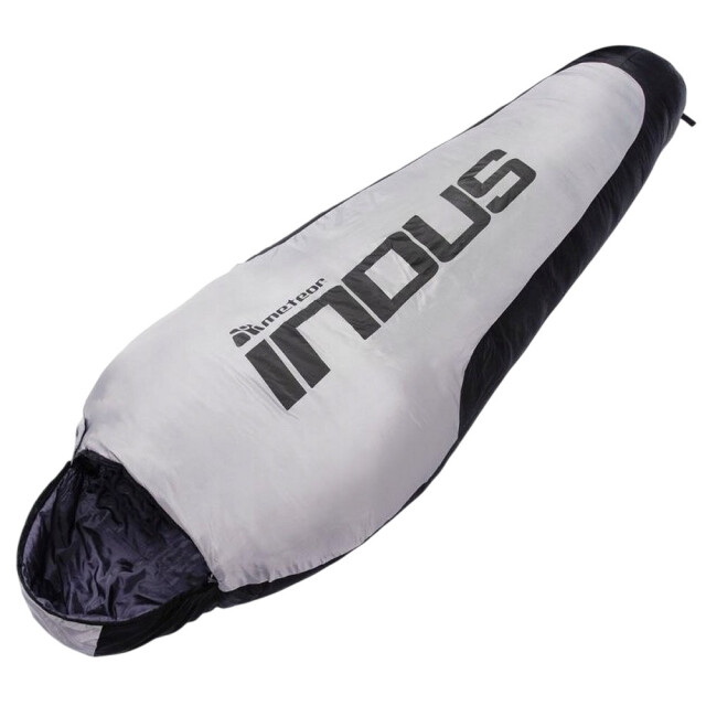 Meteor Indus logo polyester slaapzak met rechtse ritssluiting UTPP5321_grey large
