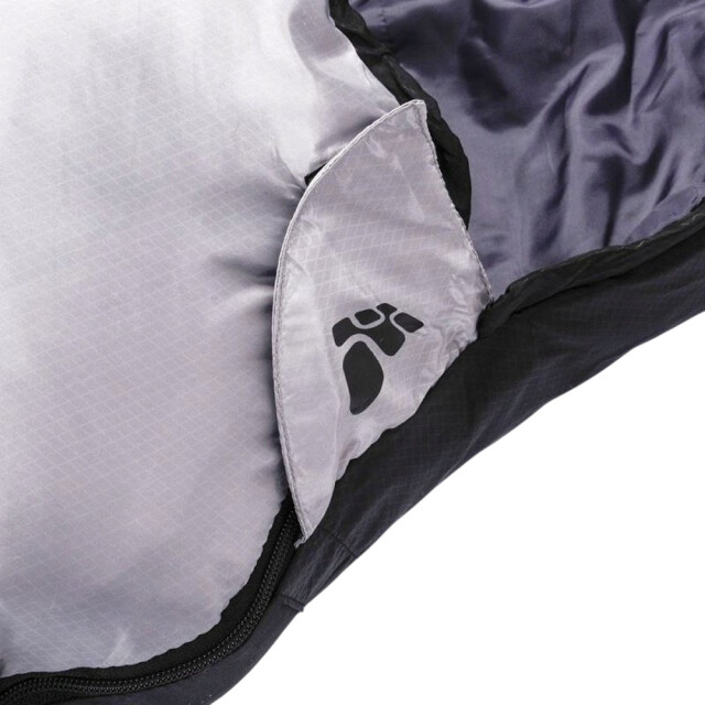 Meteor Indus logo polyester slaapzak met rechtse ritssluiting UTPP5321_grey large