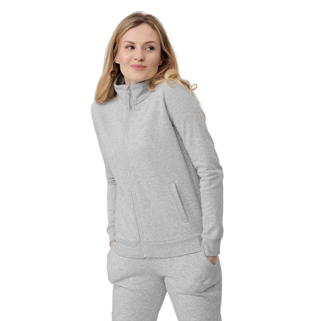 4F Dames h4l22 bld351 sweatshirt UTPP1285_greysilver large