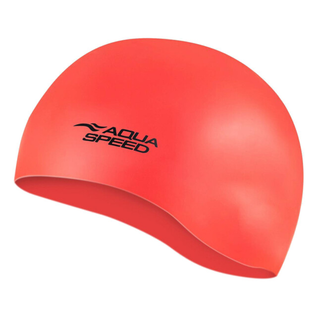 Aqua Speed Unisex volwassen mono siliconen badmuts UTPP1415_red large
