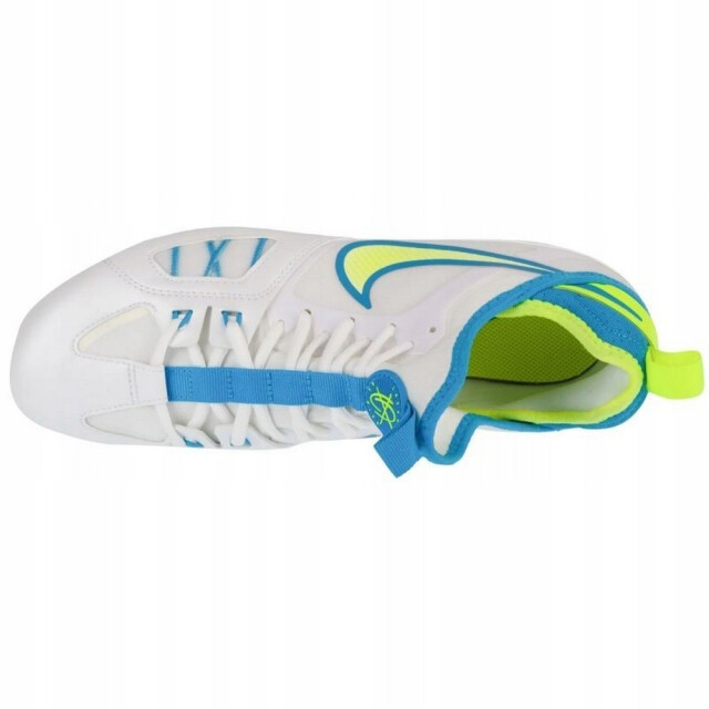 Nike Heren huarache 9 varsity stevige grond laarzen UTPP6941_whitebluegreen large