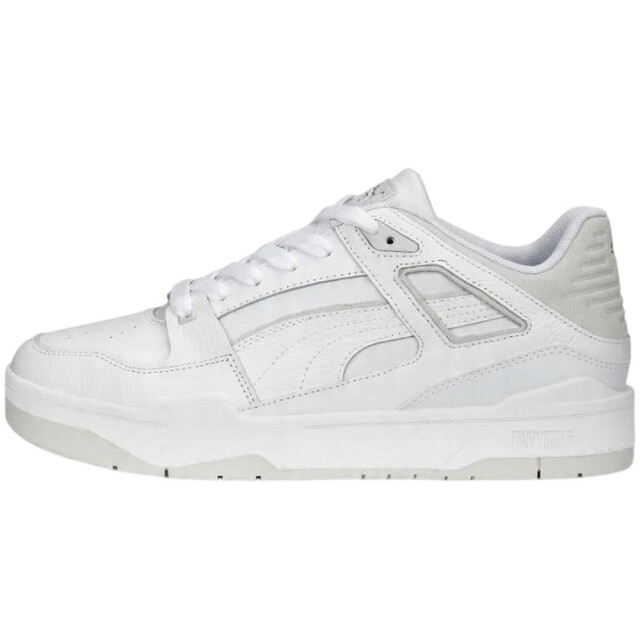 Puma Heren slipstream leren trainers UTPP6171_white large
