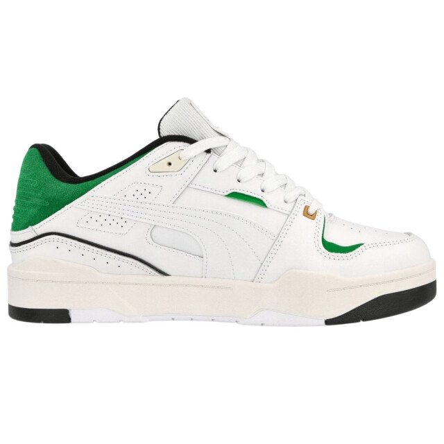 Puma Heren slipstream leren trainers UTPP6171_whitegreen large