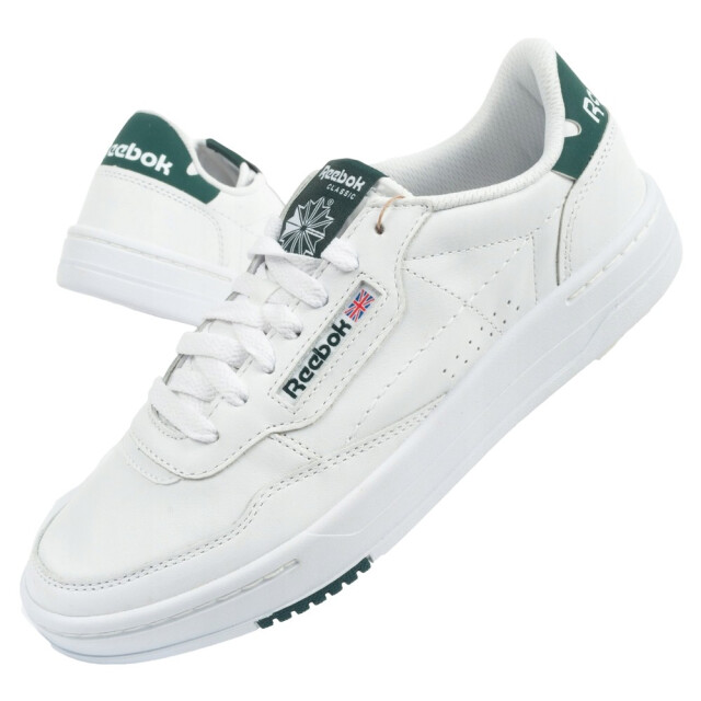 Reebok Dames court peak leren trainers UTPP6142_white large
