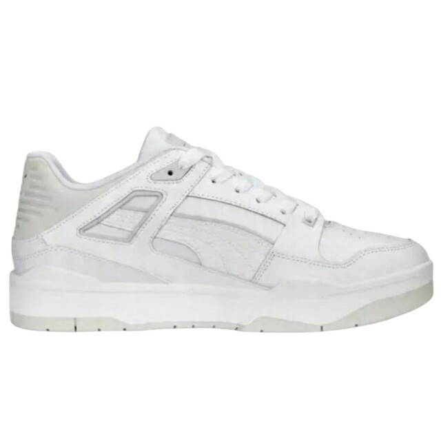 Puma Heren slipstream leren trainers UTPP6171_white large