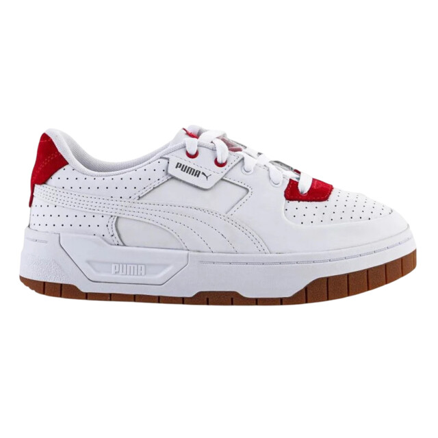 Puma Dames cali dream heritage leren trainers UTPP5911_white large