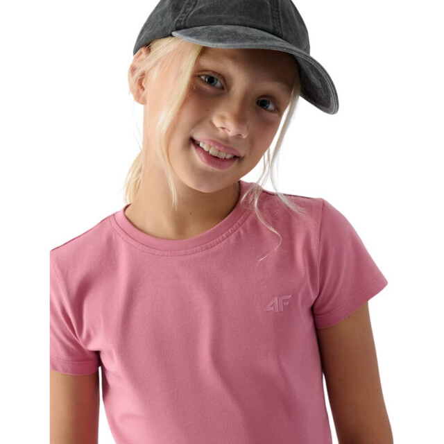 4F Kinderen/kinderen logo t-shirt UTPP5497_pink large