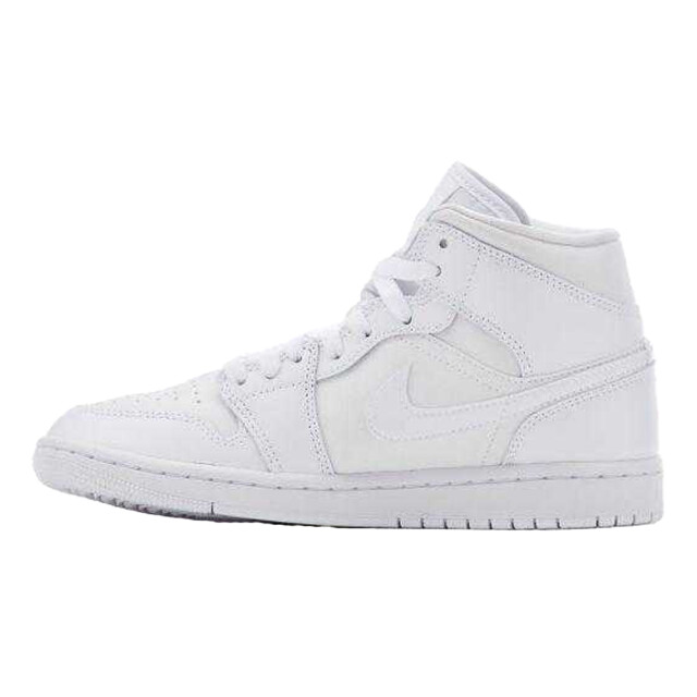 Nike Dames air force 1 mid cut trainers UTPP6133_white large