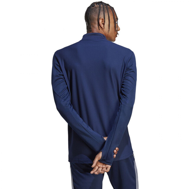 Adidas Heren tiro 23 league quarter zip training sweatshirt UTPP4362_blue large
