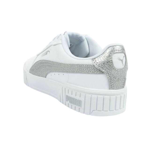 Puma Dames carina 2.0 ecologisch leren trainers UTPP4660_white large