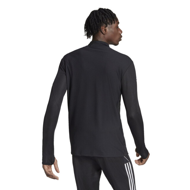 Adidas Heren tiro 23 league quarter zip training sweatshirt UTPP4362_black large