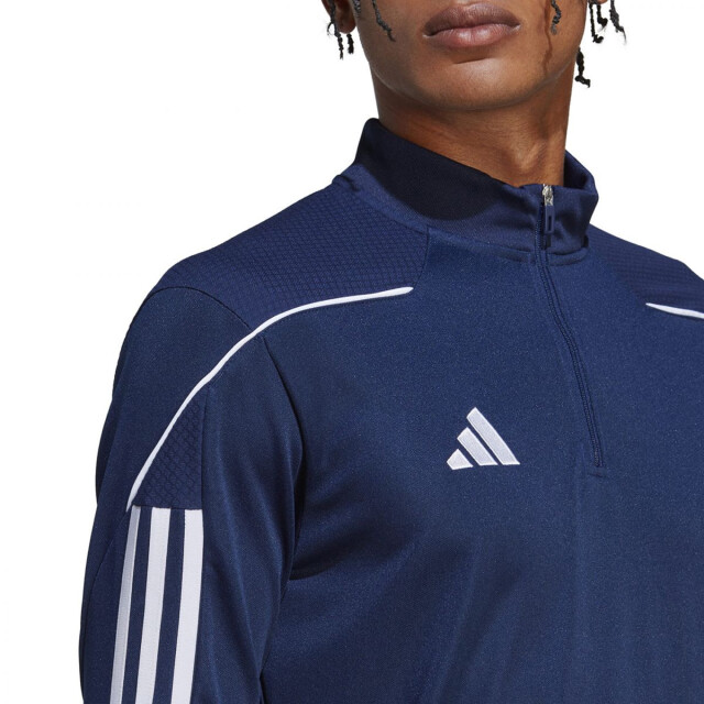 Adidas Heren tiro 23 league quarter zip training sweatshirt UTPP4362_blue large