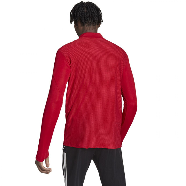 Adidas Heren tiro 23 league quarter zip training sweatshirt UTPP4362_red large