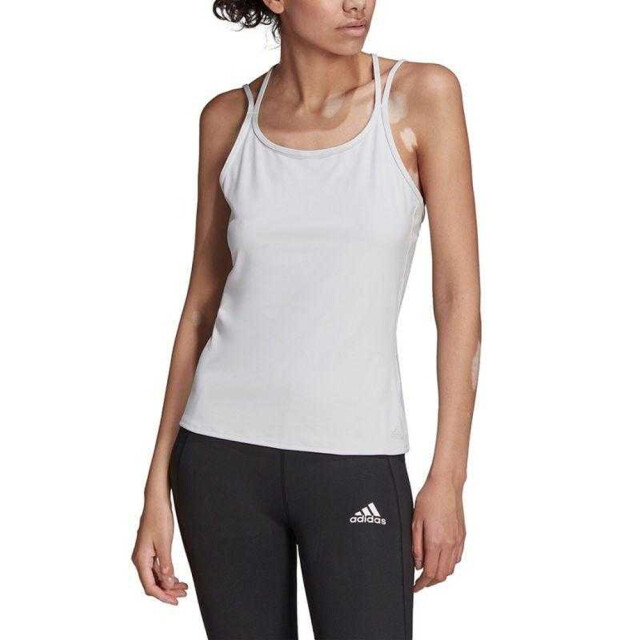 Adidas Dames studio strappy slim tank top UTPP4415_white large