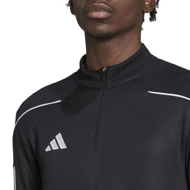 Adidas Heren tiro 23 league quarter zip training sweatshirt UTPP4362_black large