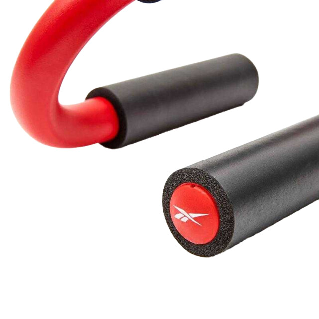 Reebok Push up bar handvatten met logo UTPP3377_blackred large