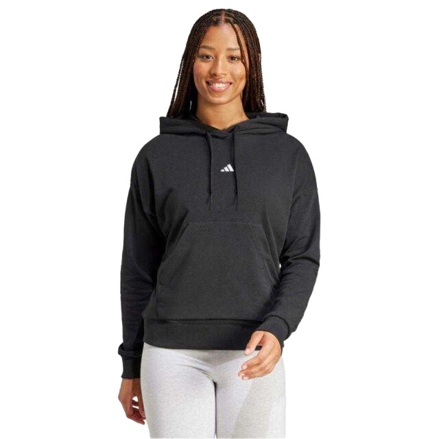 Adidas Dames essentials kleine logo french terry hoodie UTPP4177_black large