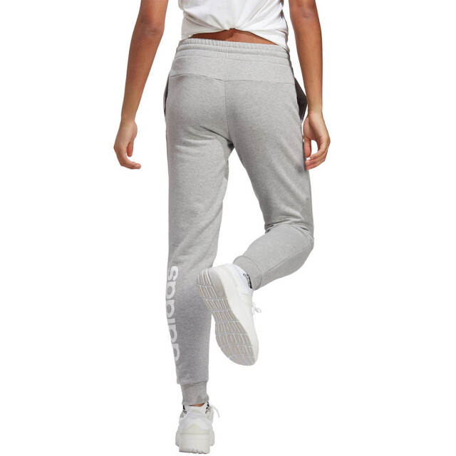 Adidas Dames essentials french terry linear cuffed joggingbroek UTPP3361_grey large