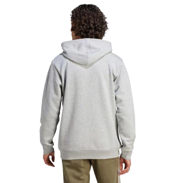 Adidas Heren essentials groot logo fleece hoodie UTPP3070_grey large