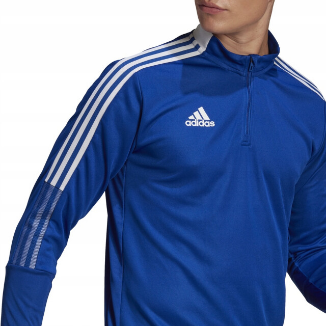 Adidas Heren tiro 21 quarter zip training top UTPP2077_blue large