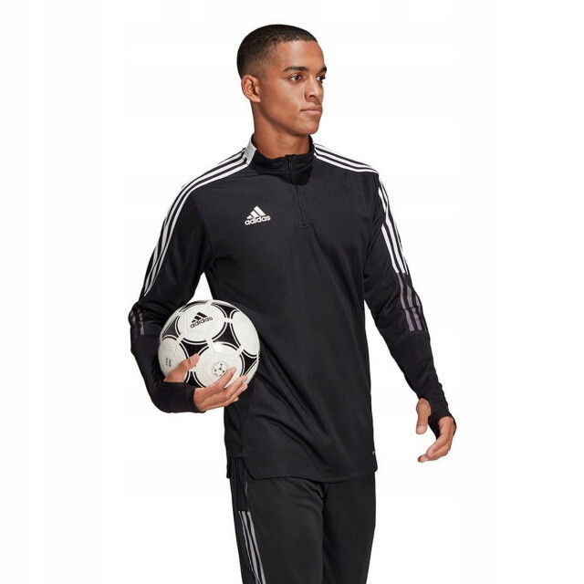 Adidas Heren tiro 21 quarter zip training top UTPP2077_black large