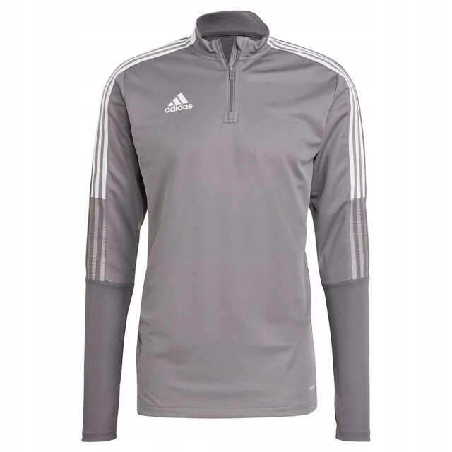 Adidas Heren tiro 21 quarter zip training top UTPP2077_grey large