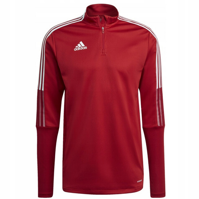 Adidas Heren tiro 21 quarter zip training top UTPP2077_red large