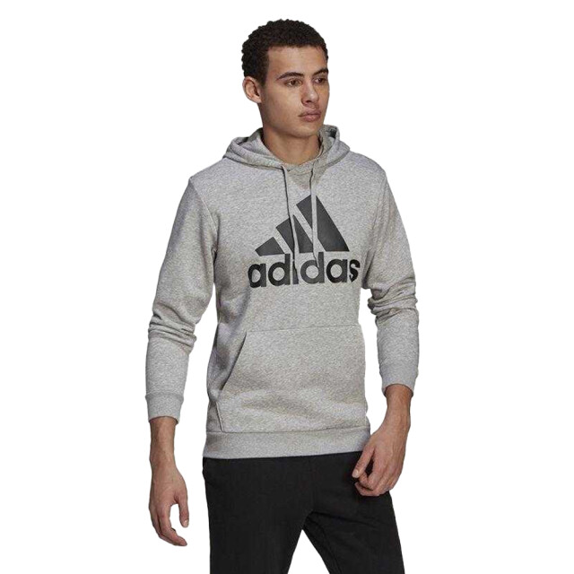 Adidas Heren essentials groot logo fleece hoodie UTPP2970_grey large