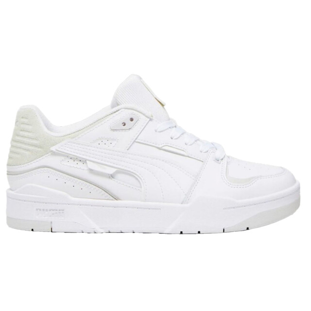 Puma Heren slipstream leren trainers UTPP5961_white large
