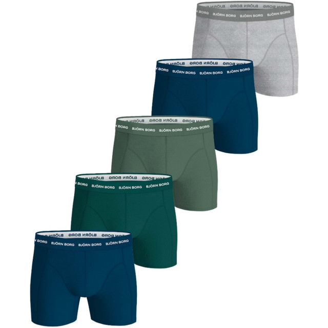 Björn Borg Björn borg heren boxershorts 5-pack – cotton stretch – multi 10004590-MP001 large