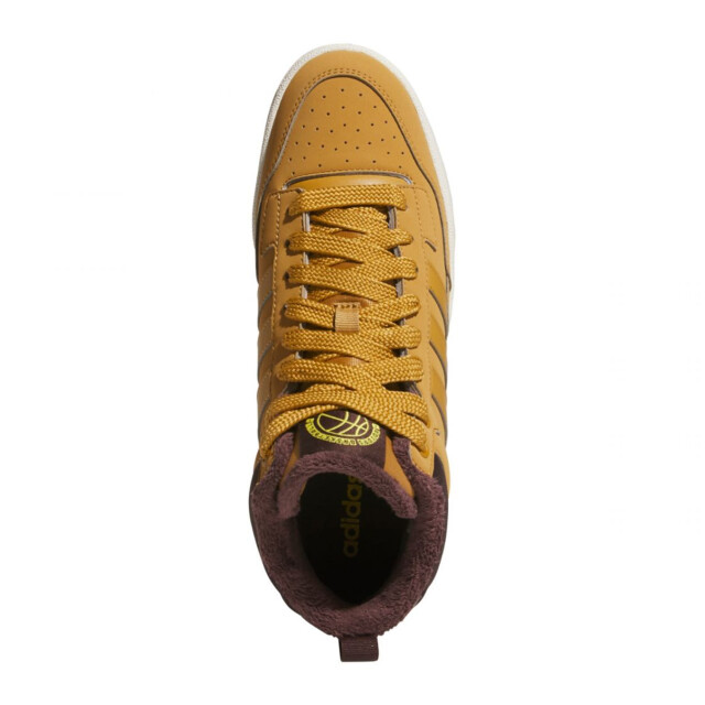 Adidas Heren rapid court mid cut trainers UTPP5621_yellow large