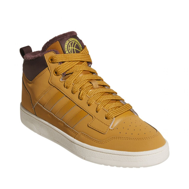 Adidas Heren rapid court mid cut trainers UTPP5621_yellow large