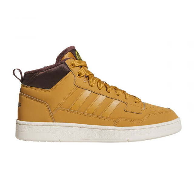 Adidas Heren rapid court mid cut trainers UTPP5621_yellow large