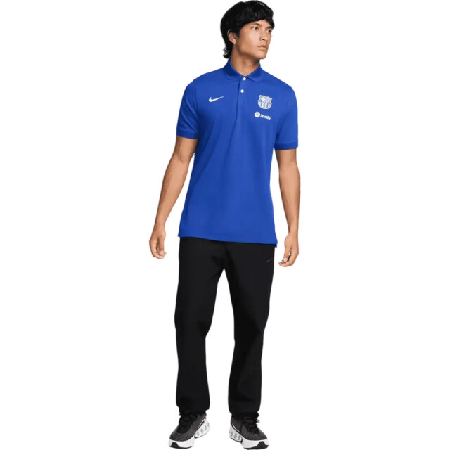 Nike Heren 2.0 fc barcelona dri-fit poloshirt UTPP4604_blue large