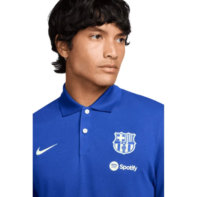 Nike Heren 2.0 fc barcelona dri-fit poloshirt UTPP4604_blue large