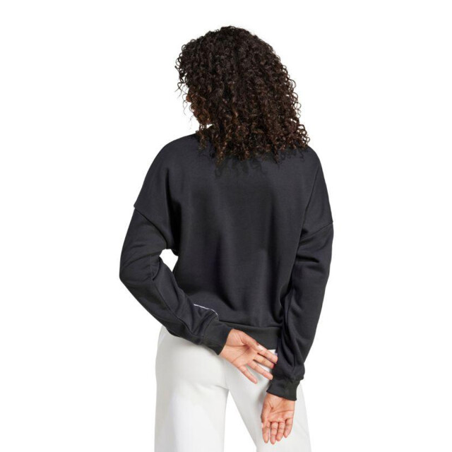 Adidas Dames essentials 3 strepen french terry sweatshirt UTPP3299_black large