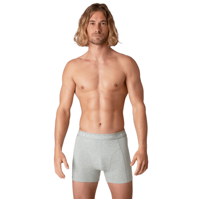 Muchachomalo Heren 12-pack boxershorts U-SOLID1010-1162 large