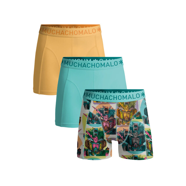 Muchachomalo Jongens 3-pack boxershorts U-OUTLT1010-351J large