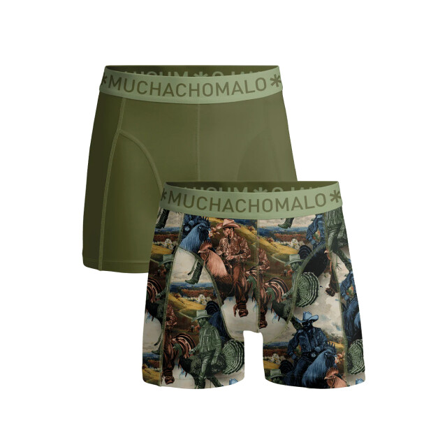 Muchachomalo Jongens 2-pack boxershorts U-OUTLT1010-321J large