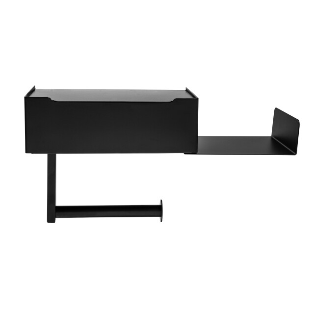 Xivada Toiletrolhouder met plankje met opbergbakje rvs - 3193640 large