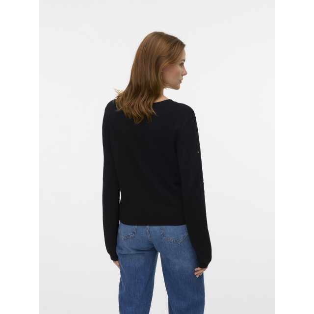 Vero Moda Vmglory pearl ls o-neck pullover bo 10331386 large