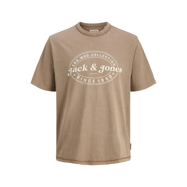 Jack & Jones Jjedover print tee ss crew neck sn 12279524 large