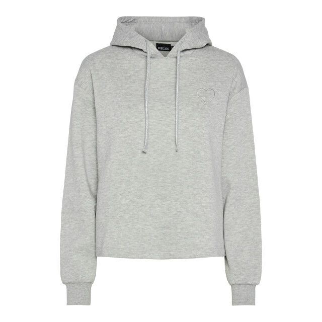 Pieces Pcchilli ls heart hoodie noos bc 17121098 large