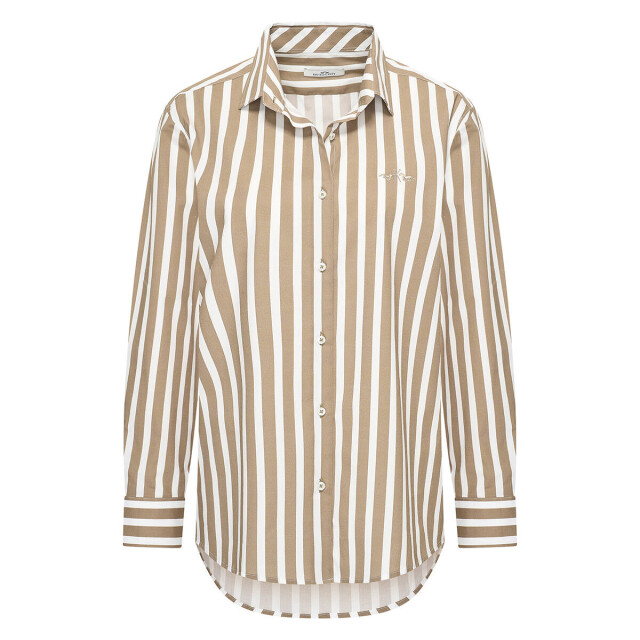 HV Polo Blouse lange mouw 0404103751 isabella HV Polo Blouse lange mouw 0404103751 Isabella large